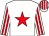 White, red star, striped sleeves and cap (Greenbank, Fairhurst & Fletcher)