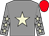 Grey, beige star, grey sleeves, beige stars, red cap (Dr Marwan Koukash)