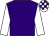 Purple, white sleeves, check cap (Mr W H Carson)