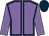 Mauve, dark blue seams, mauve sleeves, dark blue cap (Mr Jeremy Fox & Mr Christopher Wright)