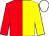 Red and yellow (halved), white cap (Windflower Overseas & J L Dunlop)