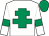 White, emerald green cross of lorraine, armlets and cap (Quantum Leap Racing Ii)