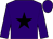 Purple, black star (Michelle Helms)