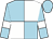 Light blue and white (quartered), light blue sleeves, white armlets, light blue cap (The City & Provincial Partnership)