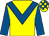 Yellow, royal blue chevron and sleeves, check cap (Mr Eugene M O'sullivan & John Sheahan)