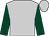 Silver, dark green sleeves (Duke of Roxburghe)