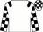 White, black epaulets, checked sleeves and cap (Northgate White)