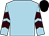 Light blue, brown chevrons on sleeves, black cap (The Light My Fire Partnership)