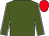 Forest green, white seams on sleeves, red cap (Jon Kelly & James Wiltz)