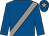 Royal blue, grey sash, royal blue cap, grey star (J Browne)