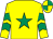 Yellow, emerald green star, chevrons on sleeves, quartered cap (Mr Sean F Gallagher)