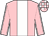 Pink, white panel, white seams on sleeves, check cap (Kevin Haigney)