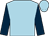 Light blue, dark blue sleeves (Vicki Stehr)