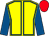 Yellow, royal blue seams and sleeves, red cap (Happy Valley Racing & Breeding Limited)