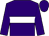 Purple, white hoop, purple sleeves, purple cap (Mrs Sarah Nash)