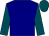 Navy blue, teal sleeves and cap (Martin, Craig And Yamamoto, Gregory)