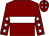 Maroon, white hoop, white stars on sleeves, maroon cap, white stars (Fergal Duncan)