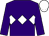 Purple, white triple diamond, white cap (C J Murfitt 1)