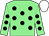 Light green, black spots, white cap (Martin G Walsh)