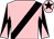 Pink, black sash, diabolo on sleeves, black star on cap (Twenty Seven Black Partnership)