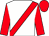 White, red sash, red sleeves & cap (R Wood)