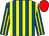 Royal blue & yellow stripes, red cap (G C Hartigan & Richard Galway)