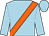 Light blue, orange sash (Mr P K Gardner)