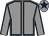 Grey, dark blue seams, dark blue star on cap (Mrs Emily Treadwell)