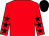 Red body, red arms, black stars, black cap (Ecurie Club Rmc)
