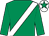 Emerald green, white sash, white cap, emerald green star (J P W Murphy)