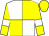 Yellow & white quartered, yellow sleeves, white armlets, yellow cap (Ontoawinner, Strecker & Burke)