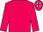 Cerise, cerise cap, silver spots (Mr R J Vibert)