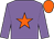 Mauve, orange star, orange cap (E Blaney)