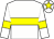 White, yellow hoop, armlets and star on cap (Sugar Syndicate)