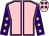 Pink, purple seams, purple sleeves, pink stars, pink cap, purple stars (Eugene John O'Donnell)