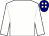 White, navy blue cap, white spots (Mr R A Green)