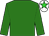 Bottle green, white cap, lime green star (Mr J H Richmond-Watson)