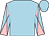 Light blue, light blue and pink diabolo on sleeves (Miss Yvonne Jacques)