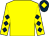 Yellow, dark blue diamonds on sleeves, dark blue cap, yellow diamond (Dr C A Barnett & Partners)