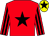 Red, black star, striped sleeves, yellow cap, black star (The Phillies Partnership)