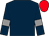 Dark blue, grey armlets, red cap (Mrs Mary Lewis)