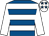 Royal blue & white hoops, white sleeves, white cap, royal blue stars (E Duignan)