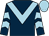 Dark blue, light blue chevron, chevrons on sleeves, light blue cap (Don Sebastiao Partnership)