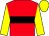 Red, black hoop, yellow sleeves & cap (R P Walshe)