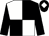 White body, black quartered, black arms, black cap, white diamond (Ecurie Centrale)