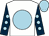 White, light blue disc, dark blue sleeves, light blue spots and cap (Eclipse Sports Racing Club)