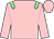 Pink, light green epaulets (Mrs Joanna Farrant & Partner)