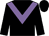 Black, mauve chevron (Sebastiano Ricci Partnership)