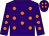 Purple, orange spots (Merry Old Souls)