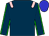 Midnight blue, pink epaulets, green seams on sleeves, blue cap (Morley, T , Lyden, M , Zaro, J , Braverman, P And Imaginary Stables)